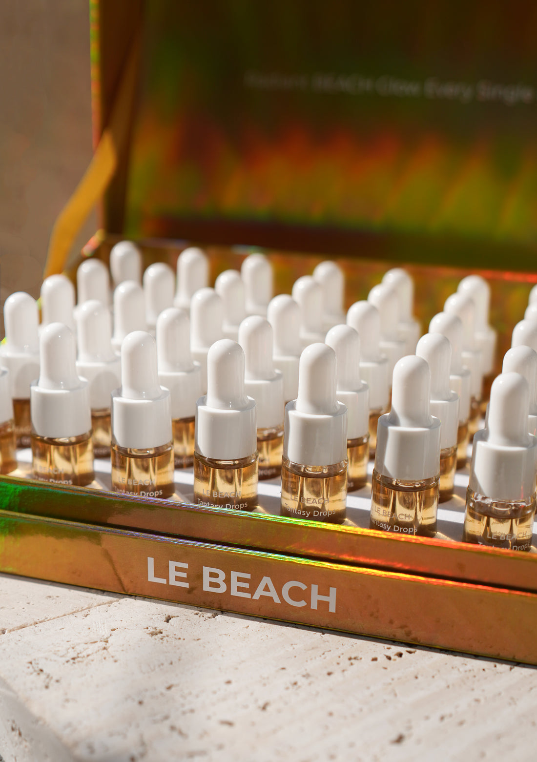 NEW! LE BEACH Presentation Box MINI Tan tasy Drops